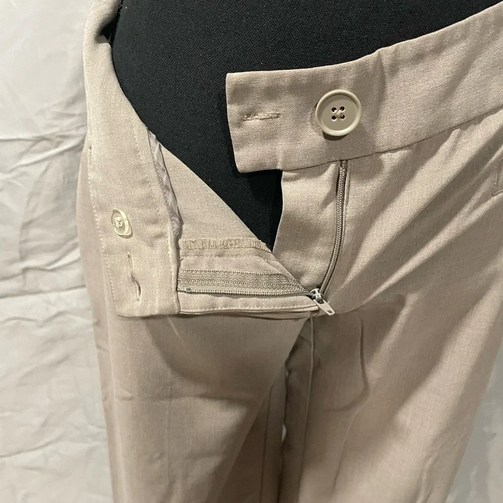 Studio 1940 Tan Women's Trousers - Picture 5 of 9